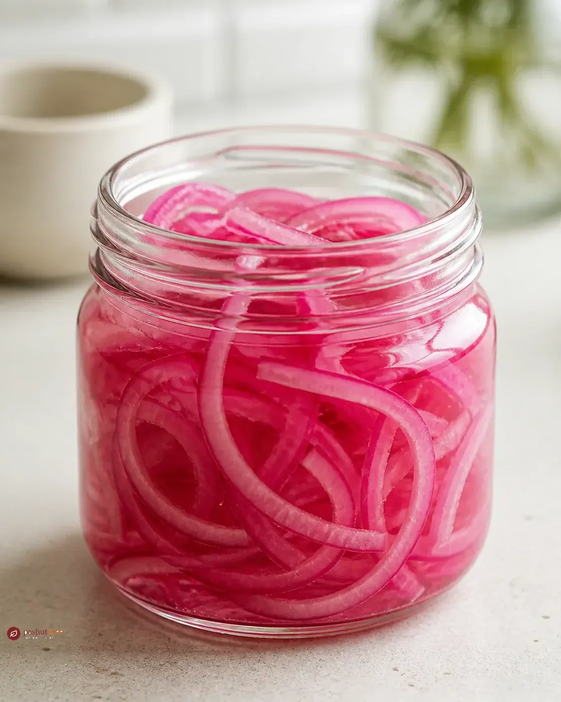 Easy Pickled Onions כמנה ביתית מוכנה