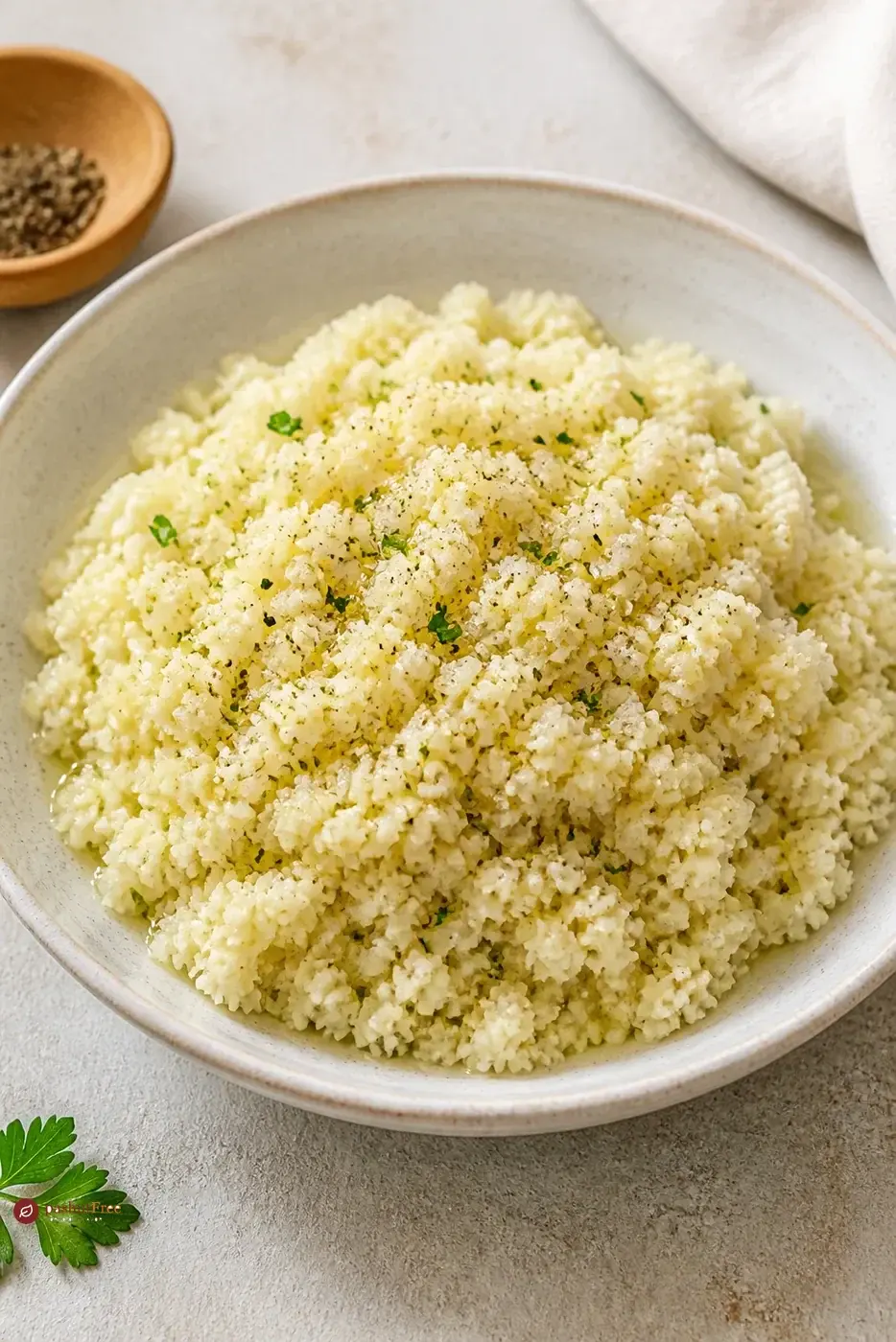 Perfect Cauliflower Rice Preparation כמנה ביתית מוכנה