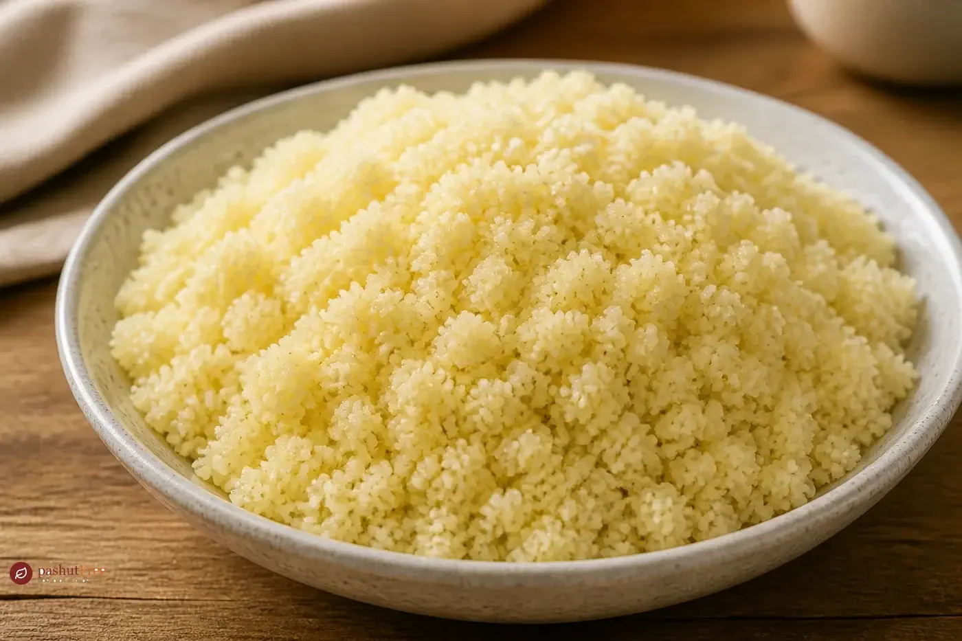 Fluffy Microwave Couscous כמנה ביתית מוכנה