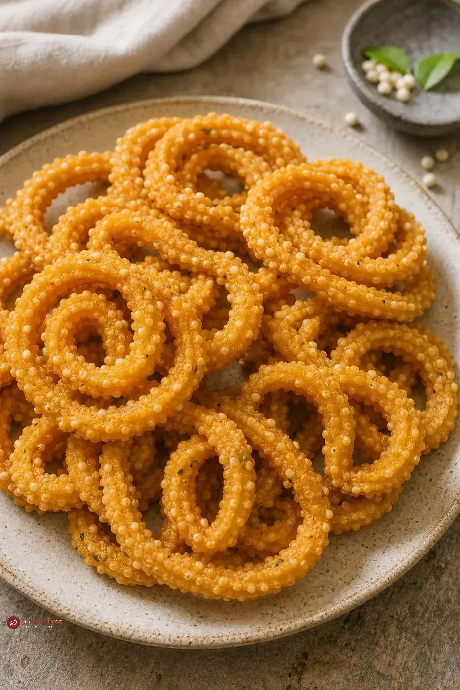 Crispy Sago Murukku כמנה ביתית מוכנה