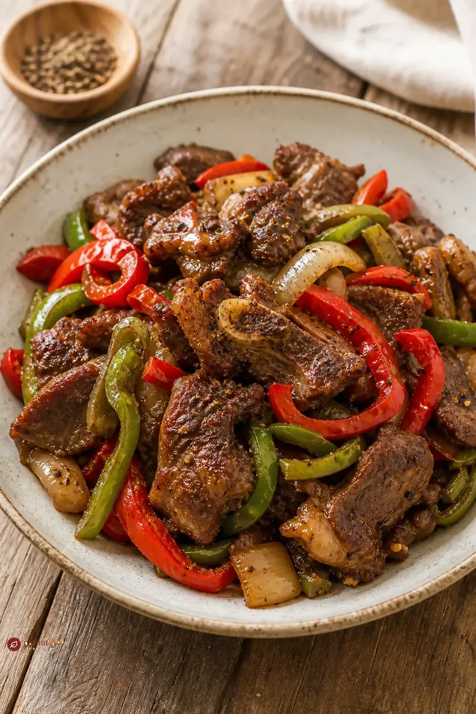 Peppered Goat Meat Delight כמנה ביתית מוכנה