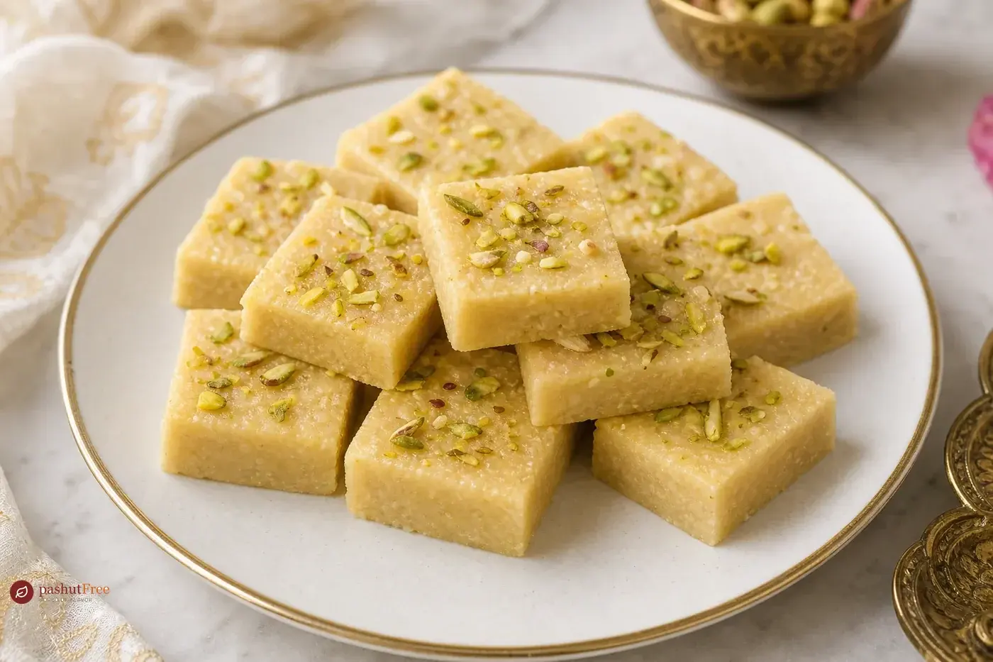Quick Creamy Indian Sweet כמנה ביתית מוכנה