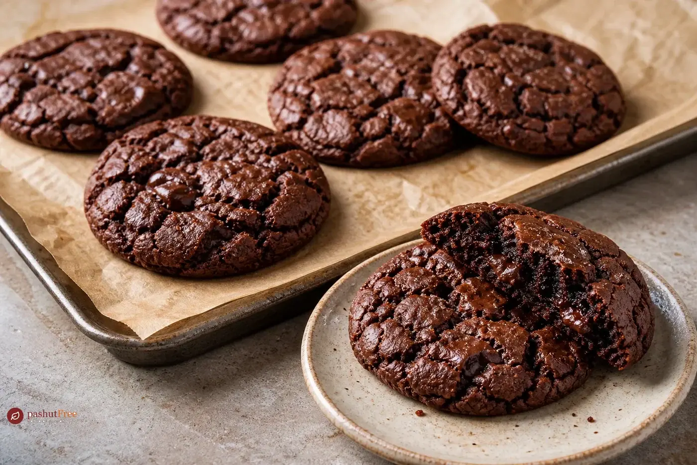 Rich Gluten Free Chocolate Cookies כמנה ביתית מוכנה