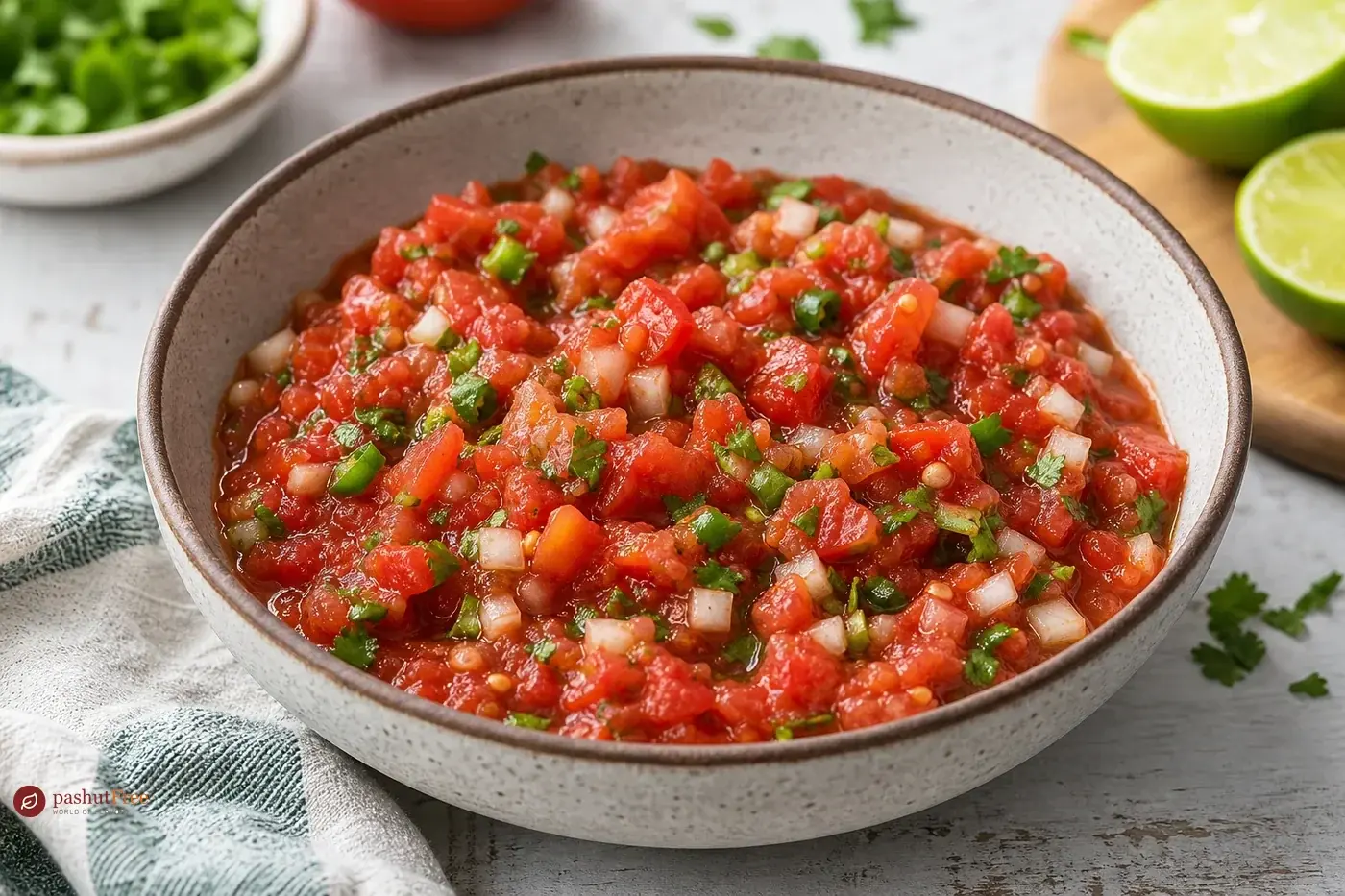 Flavorful Salsa with Canned Tomatoes כמנה ביתית מוכנה