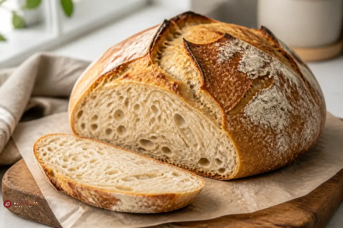 Artisan No-Knead Bread כמנה ביתית מוכנה