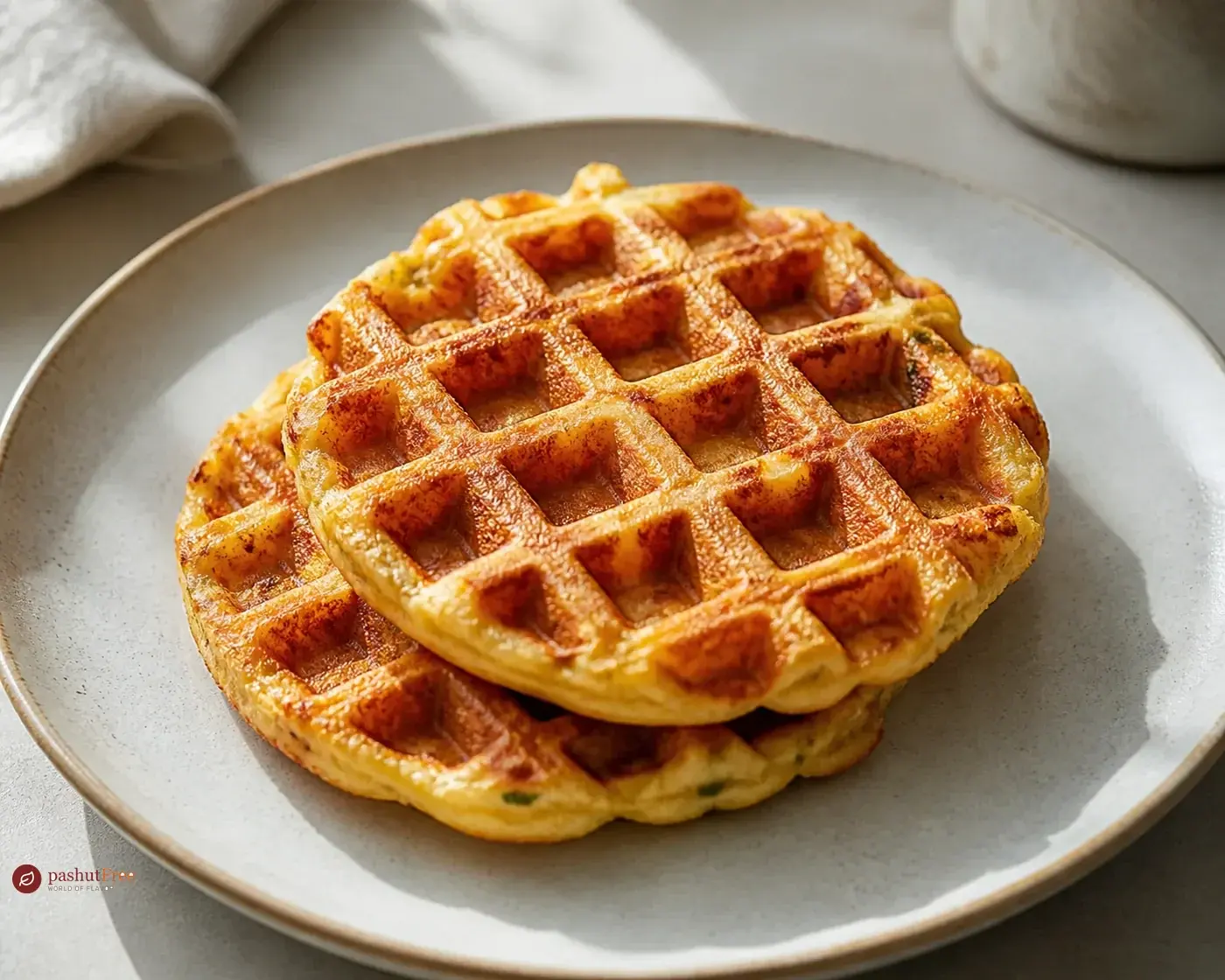Low-Carb Chaffles כמנה ביתית מוכנה