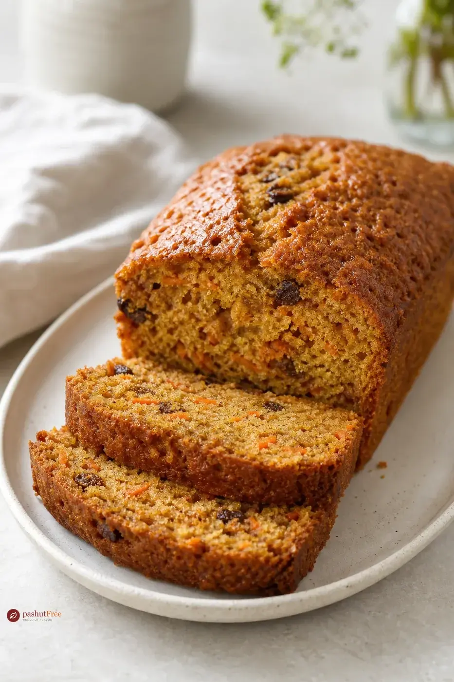 Moist Carrot Cake Bread כמנה ביתית מוכנה