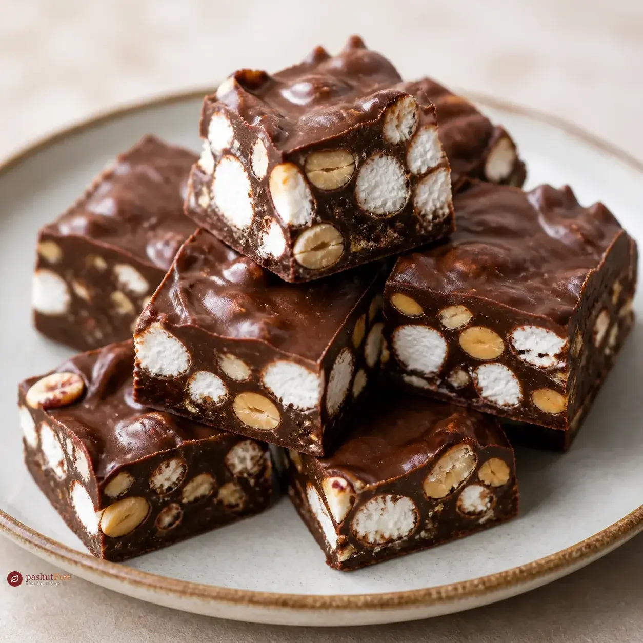 Rocky Road Fudge כמנה ביתית מוכנה