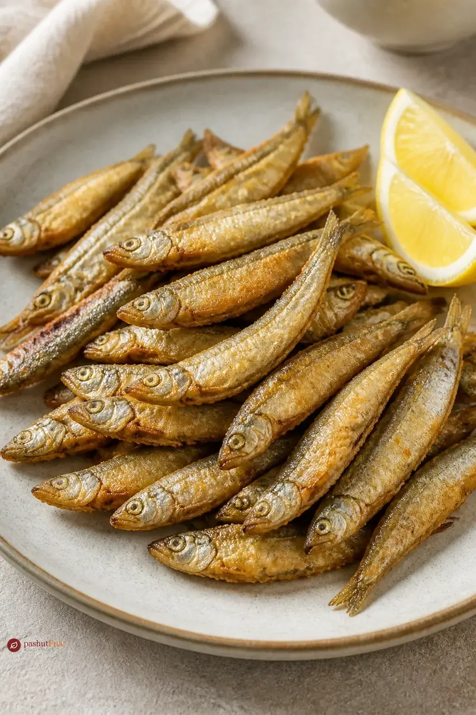 Crispy Fried Smelt Fish כמנה ביתית מוכנה