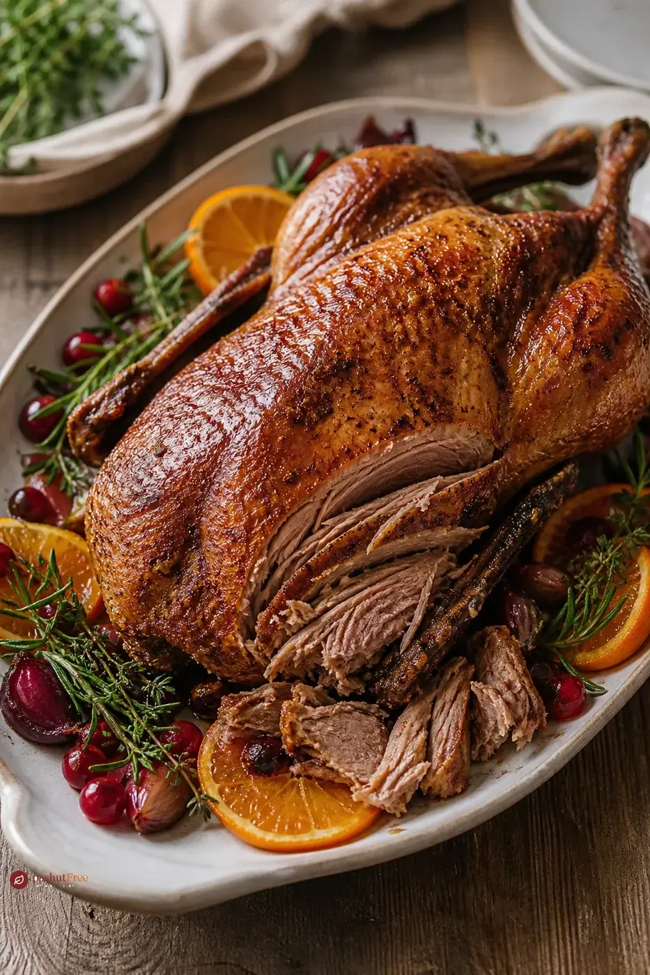 Festive Slow-Roasted Duck כמנה ביתית מוכנה
