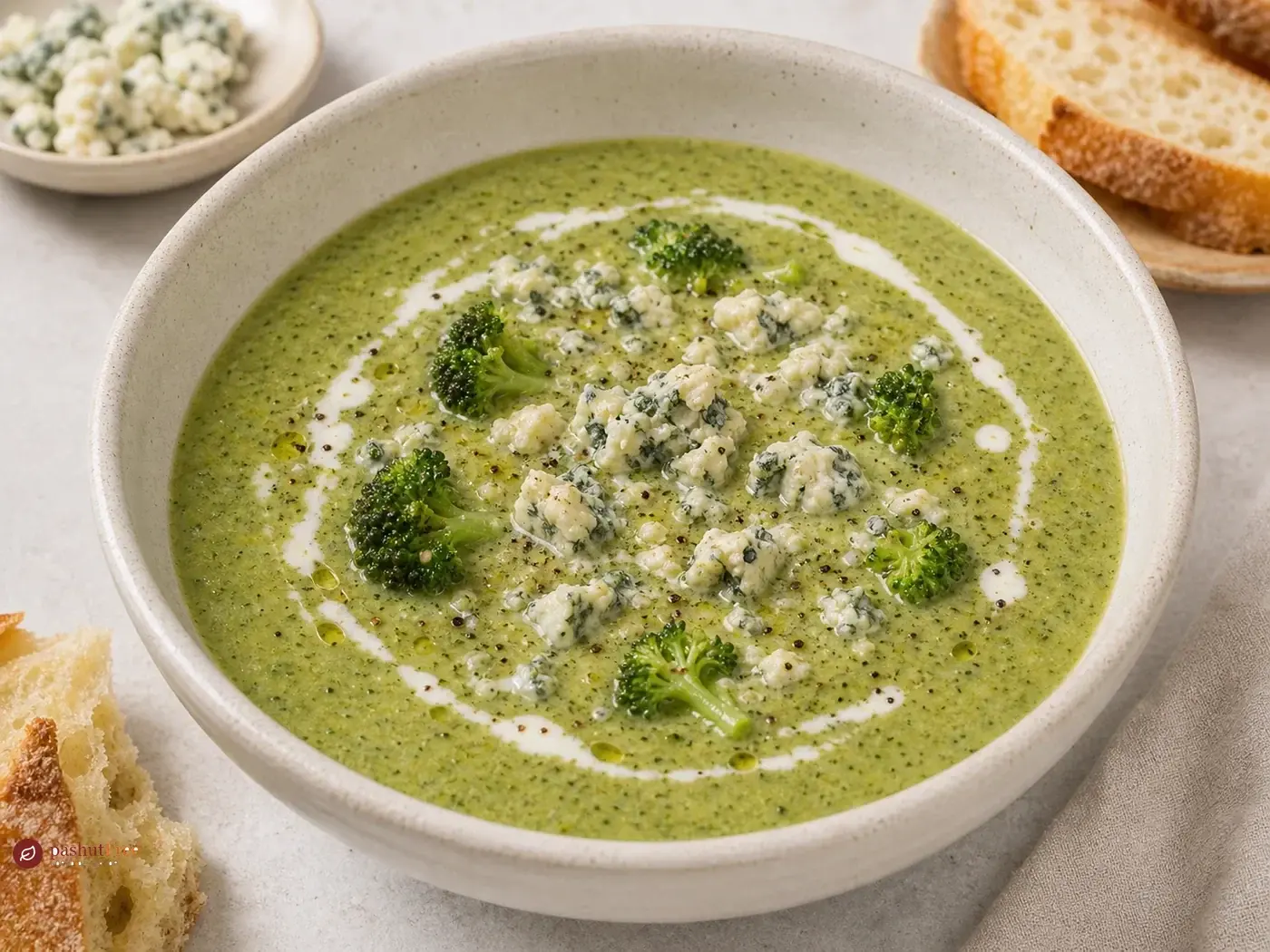 Broccoli & Stilton soup כמנה ביתית מוכנה