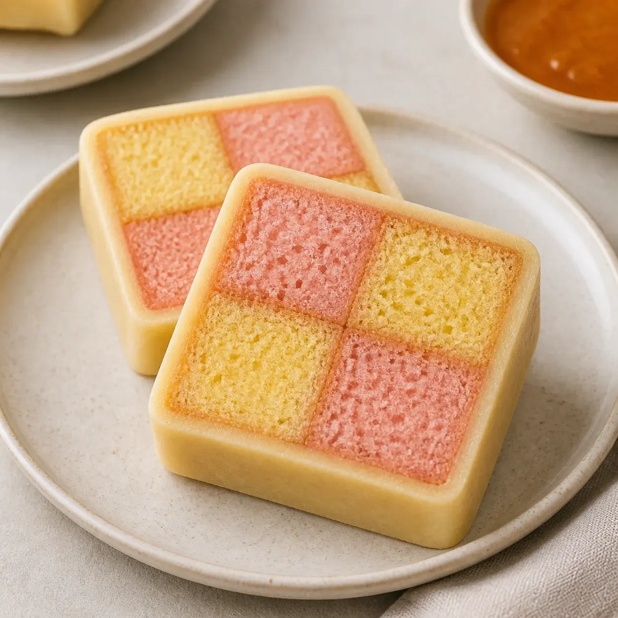 Battenberg Cake כמנה ביתית מוכנה