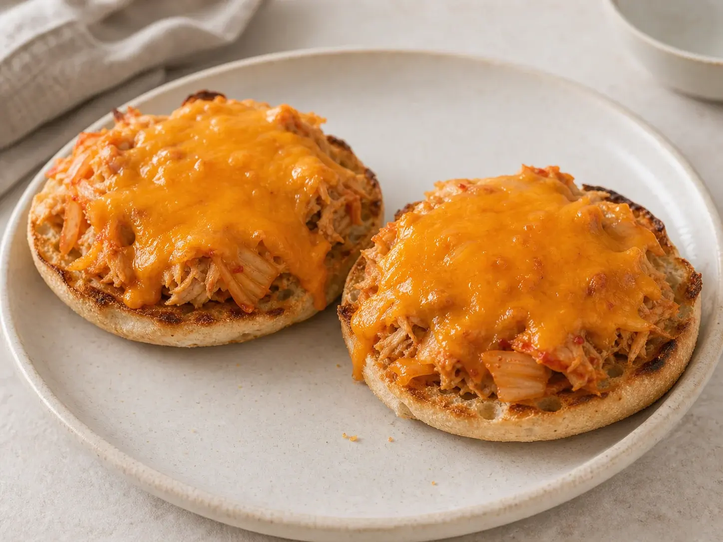 Tangy Kimchi Tuna Melts כמנה ביתית מוכנה