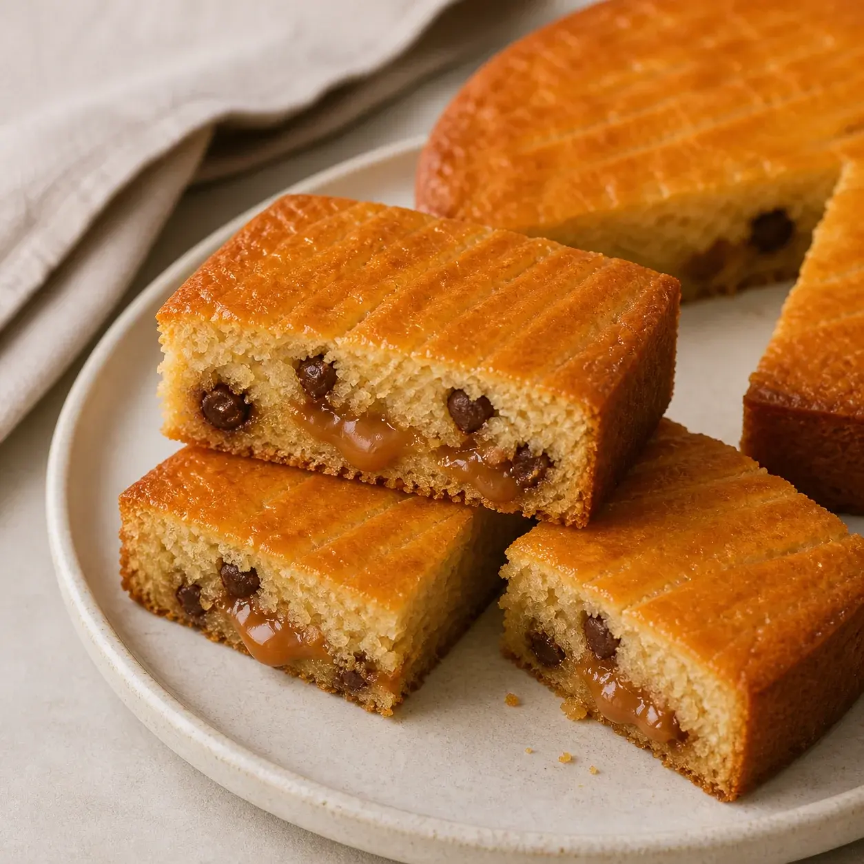 Boterkoek (Dutch Butter Cake) כמנה ביתית מוכנה