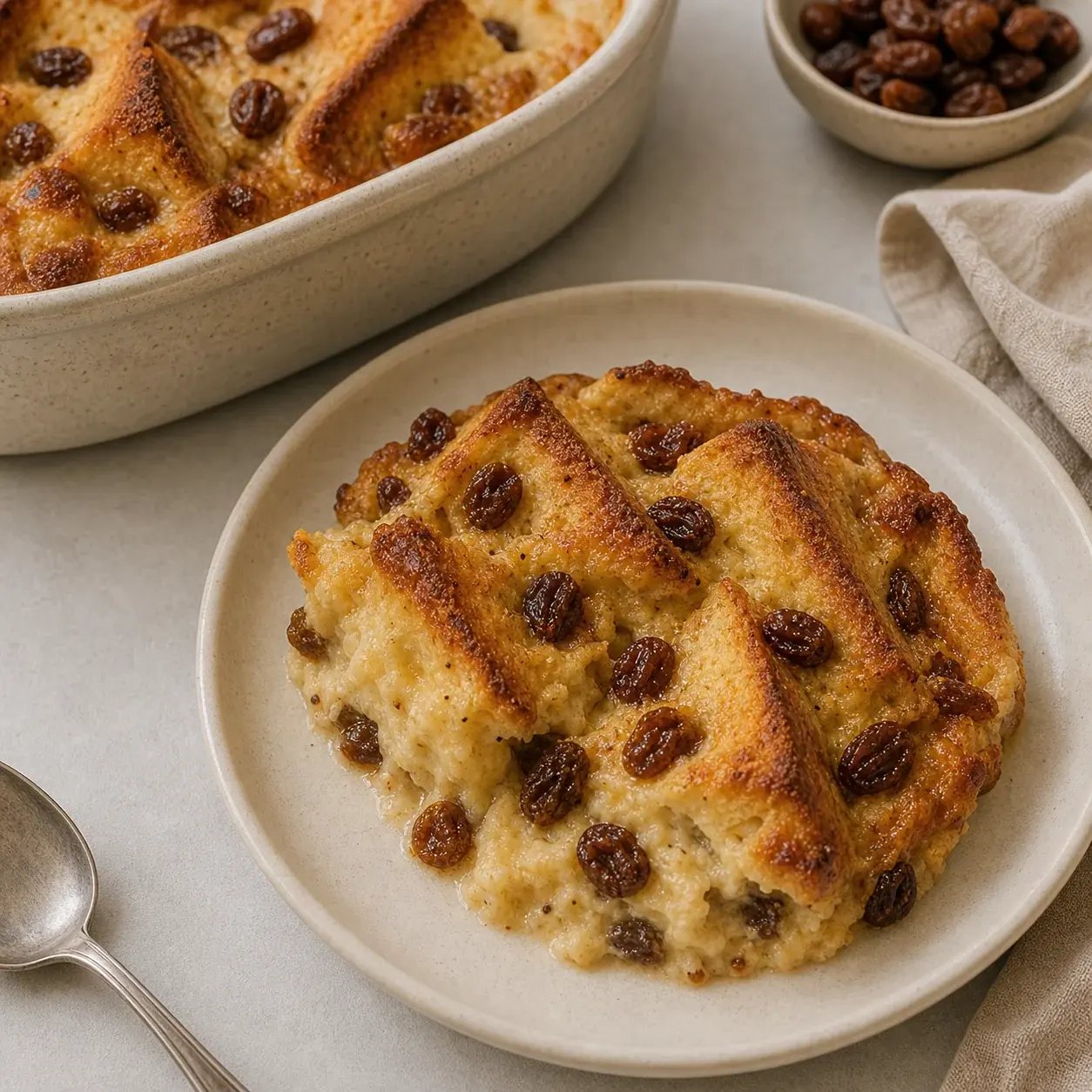 Bread and Butter Pudding כמנה ביתית מוכנה
