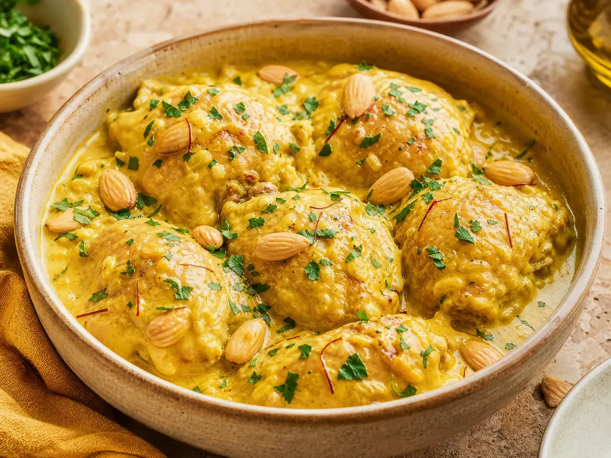 מנה ביתית מוגמרת: Pollo en pepitoria